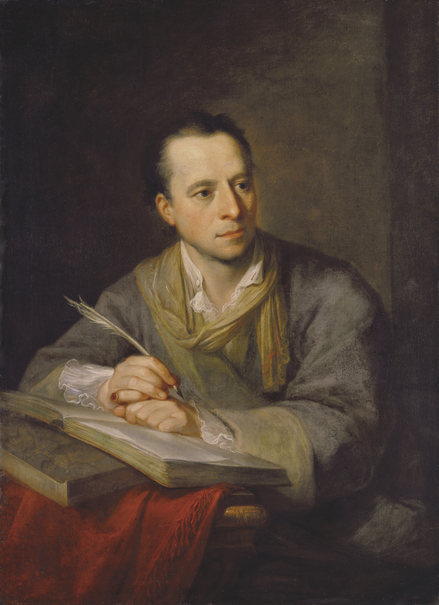Portrait of Johann Joachim Winckelmann