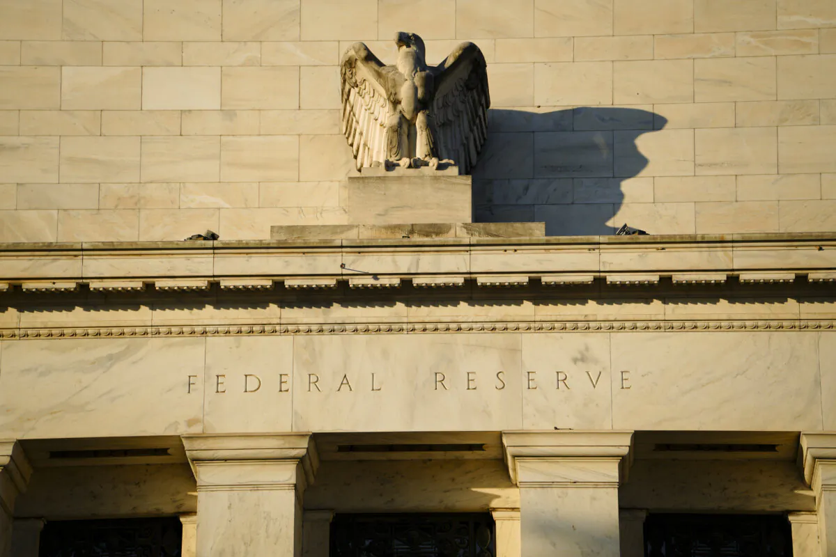 The Federal Reserve building in Washington on Nov. 13, 2023. (Madalina Vasiliu/The Epoch Times) 