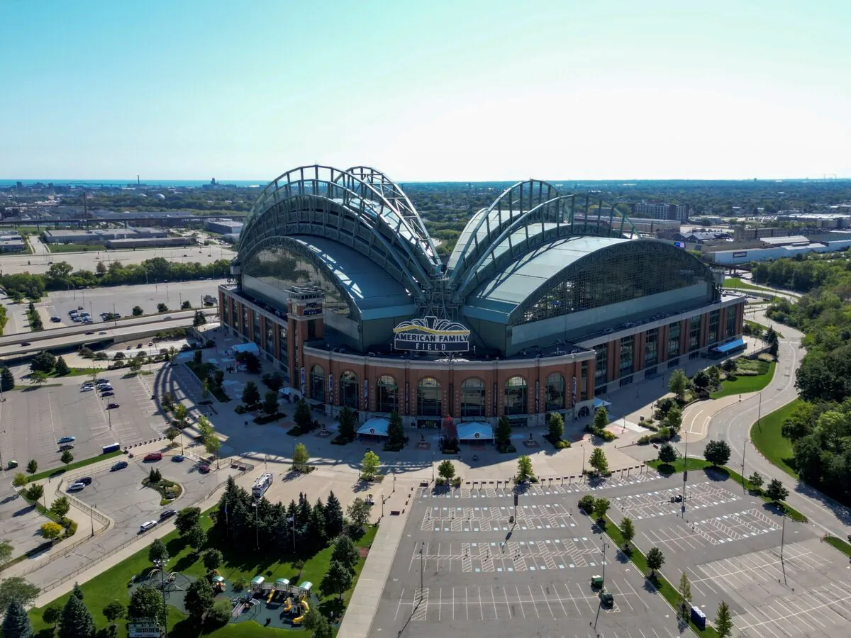American Family Field in Milwaukee on Sept. 15, 2023. (Morry Gash/AP Photo)
