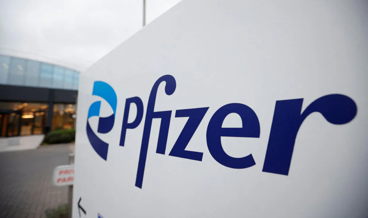 A Pfizer office in a file image. (Johanna Geron/Reuters)