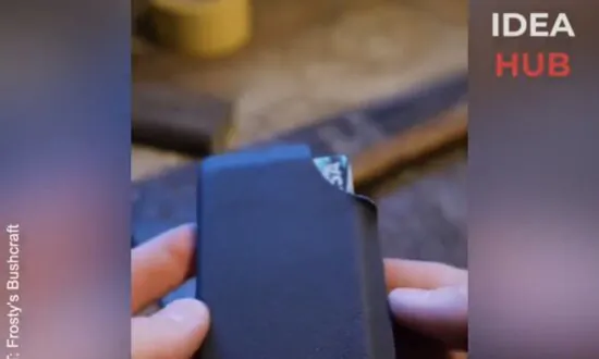 DIY Kydex Card Holder in 60 seconds