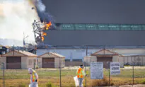 Crews Remove Hazardous Materials After Tustin Blimp Hangar Fire