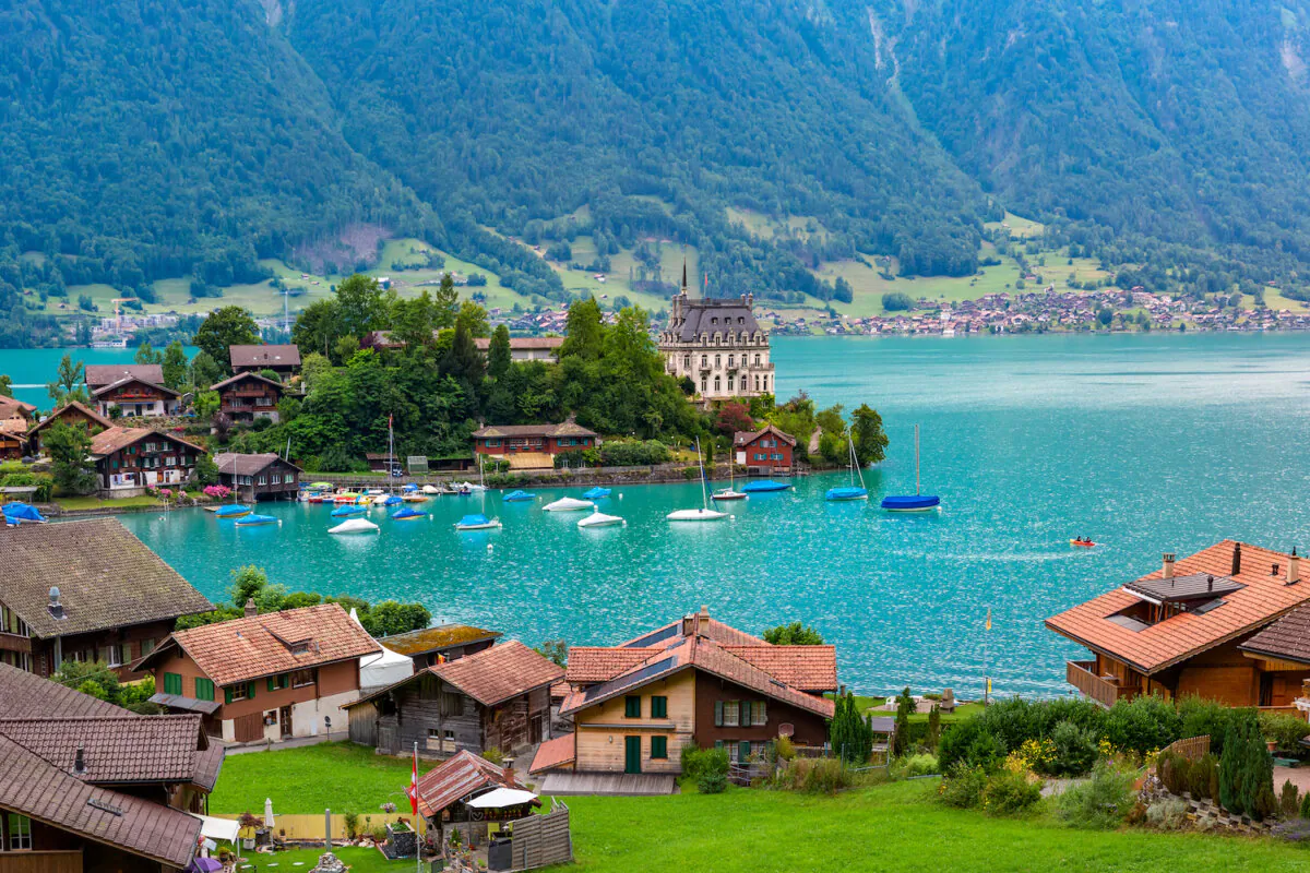 The small fishing village of Iseltwald, Switzerland has become popular after a popular South Korean TV show put it on the map for global travelers. (Dreamstime/TNS)