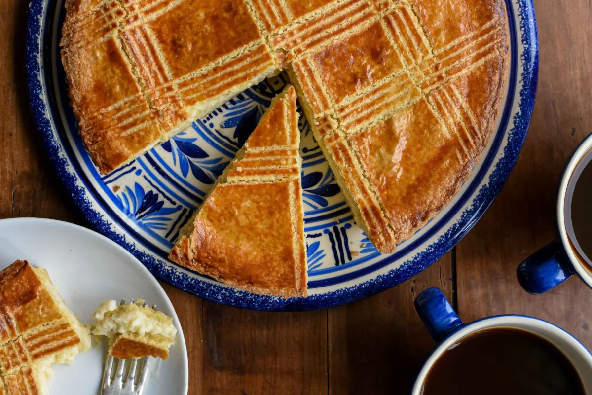 This humble cake is traditionally served with coffee or tea, but it's elegant enough for special occasions. (Audrey Le Goff)