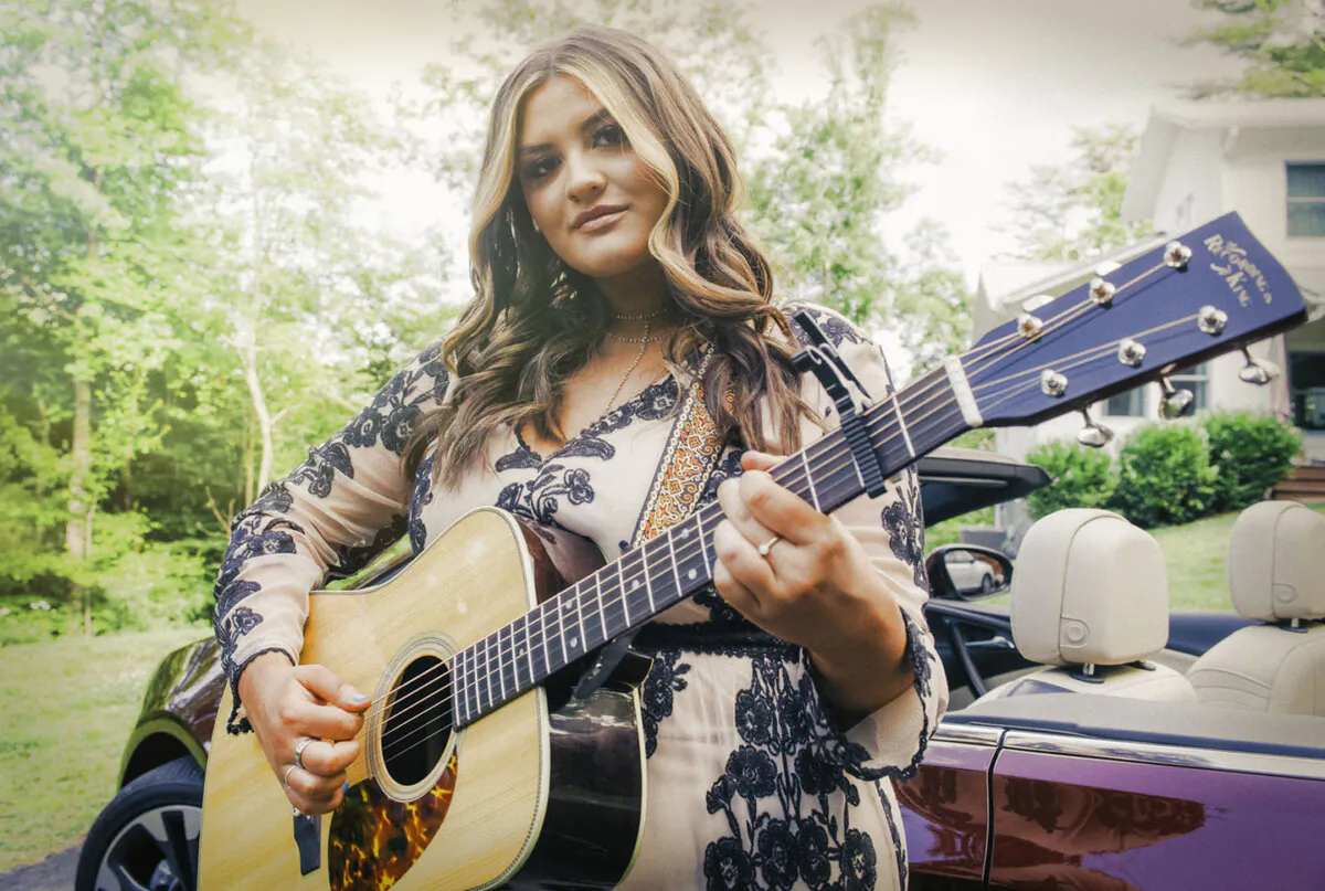 Bluegrass musician Jaelee Roberts from her official music video "Think Again." (Sandlin Gaither/Jaelee Roberts Music)