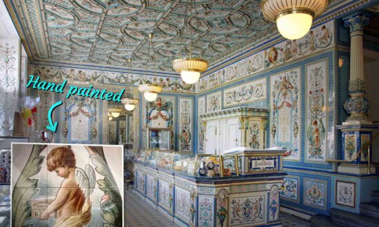 World's Most Beautiful Dairy Shop Covered in Hand-Painted Tiles Will Make Your Knees Wobble