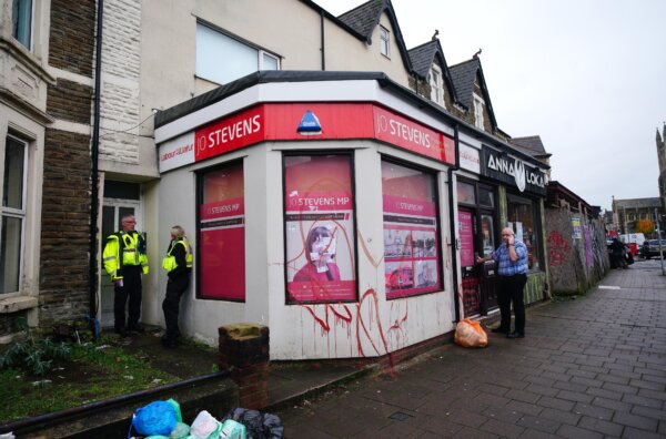 Jo Stevens office pro-palestinian protests