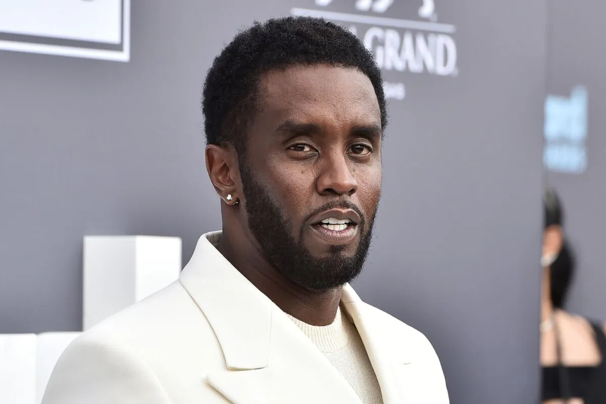 Sean "Diddy" Combs arrives at the Billboard Music Awards in Las Vegas on May 15, 2022. (Jordan Strauss/Invision/AP)