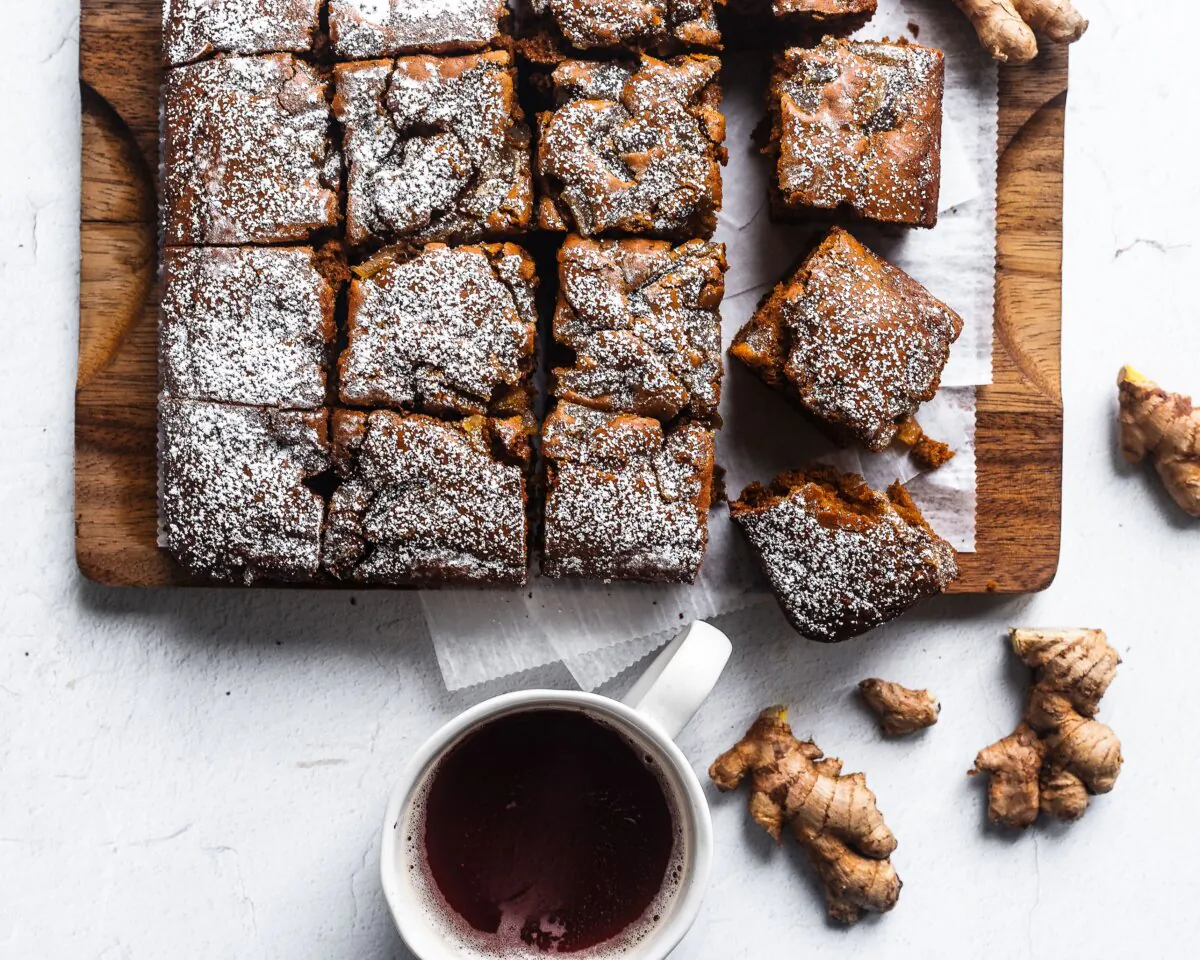 Classic gingerbread gets a boost—in both flavor and nutrition—from nutty einkorn flour and unrefined sugar. (Jennifer McGruther)