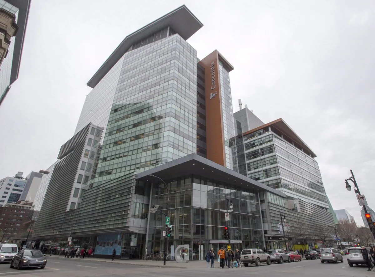 Concordia University's downtown campus is seen in Montreal, on Nov. 14, 2017. (The Canadian Press/Ryan Remiorz)