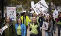 California State Scientists Walk Picket Line in First-Ever Strike