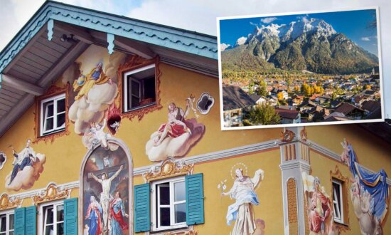 This Bavarian Town Is a Living Storybook Full of 1700s Paintings of Heavenly Angels and Saints