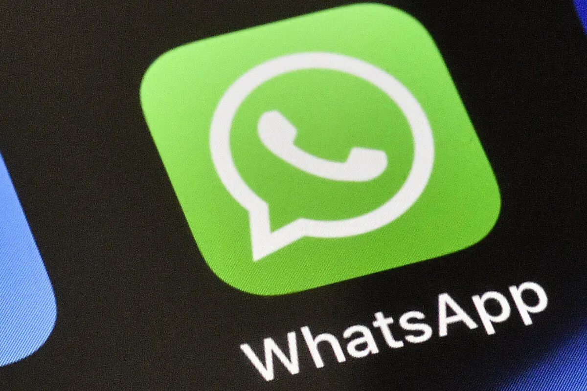 A WhatsApp icon is displayed on an iPhone in Gelsenkirchen, Germany, on Nov. 15, 2018. (Martin Meissner/AP Photo)