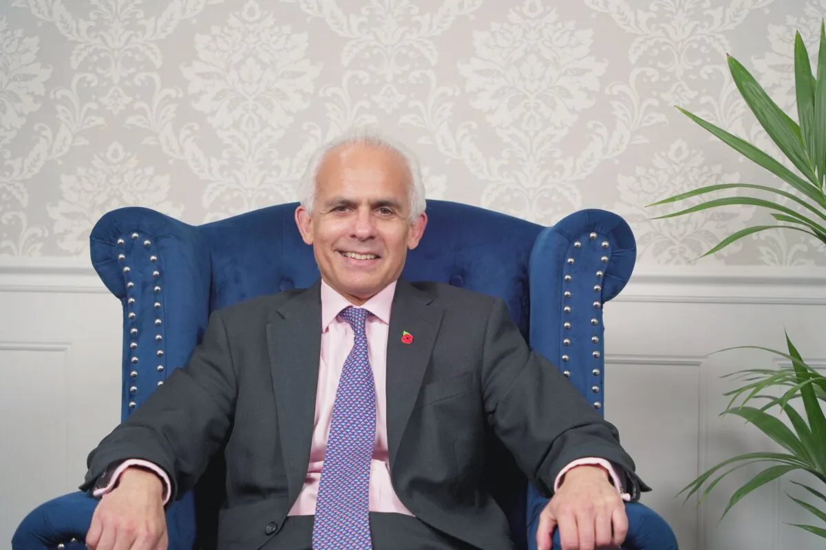 Ben Habib, deputy leader of Reform UK, speaks to NTD's 'British Thought Leaders' programme. (NTD)