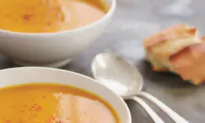 Autumn Carrot and Sweet Potato Soup