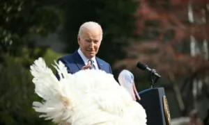 President Biden Pardons a Pair of Turkeys for Thanksgiving