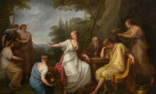 A Woman Artist Among Men of Letters