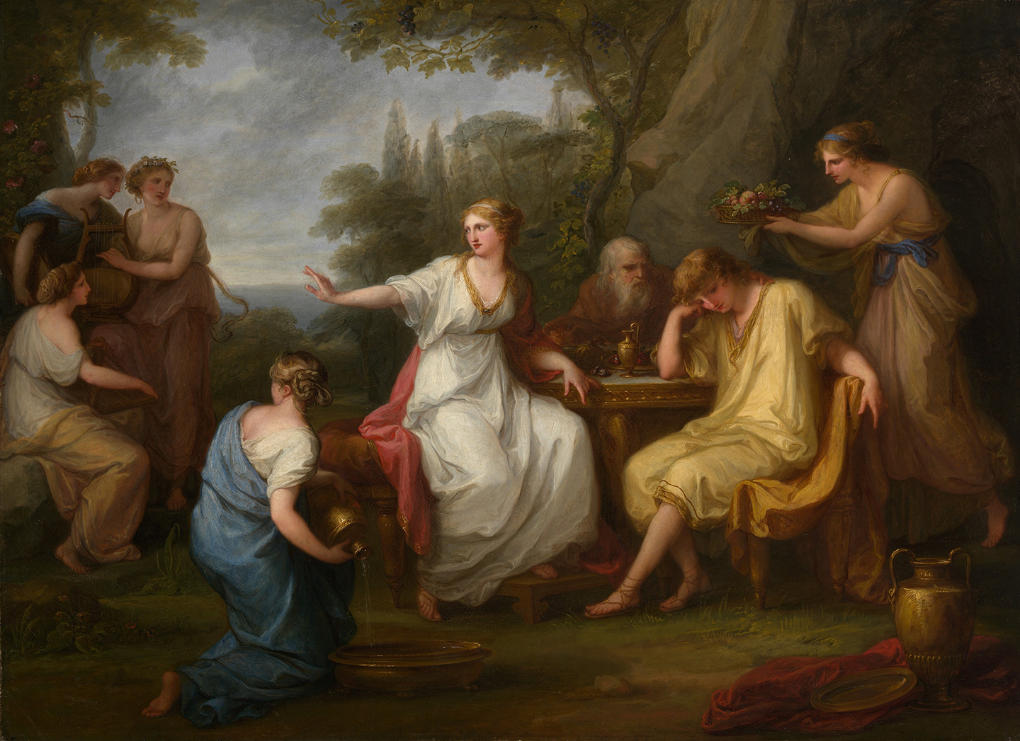Telemachus by Kauffmann