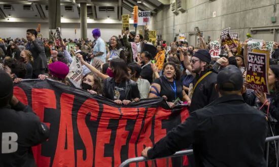 Ceasefire Protesters Disrupt California Democratic Party Convention