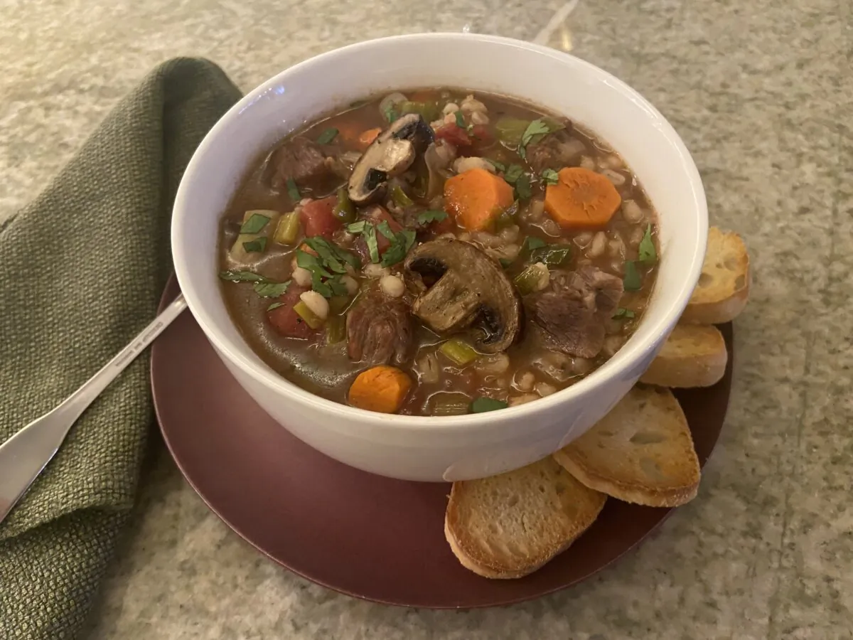 Hearty soups, which nearly double as stews, satisfy most cold weather hankerings. (JeanMarie Brownson/TNS)
