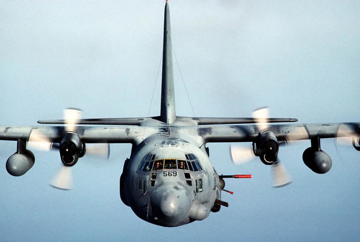 An Air Force Special Forces AC-130 gunship in an undated photo. (U.S. Air Force/Getty Images)