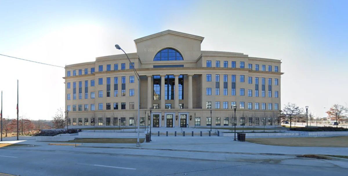 The location of Georgia Supreme Court, Atlanta, Ga., in January 2021. (Google Maps/Screenshot via The Epoch Times)