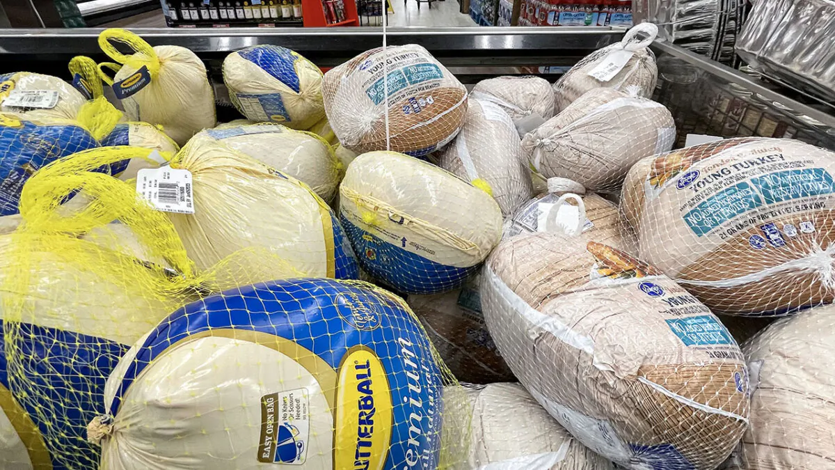 The average turkey dinner will cost more this Christmas, according to a new report. (Mario Tama/Getty Images)