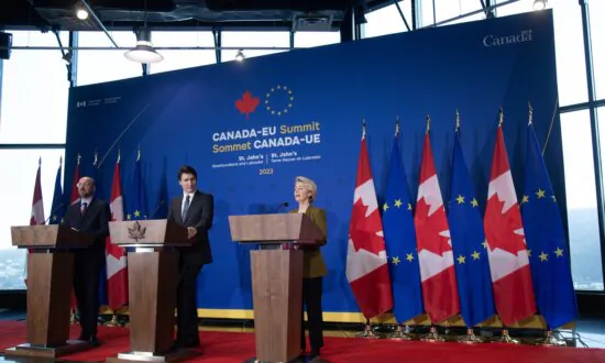 Canada, EU Agree to New Partnerships as Trudeau Welcomes European Leaders