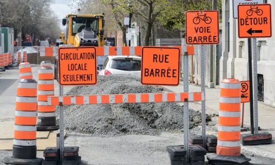 Twenty-Two Percent of Construction Cones in Downtown Montreal Are ‘Useless’: Report