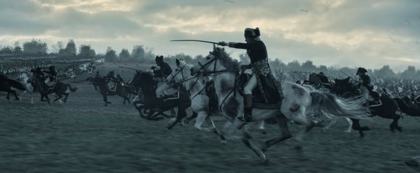 man riding horse with sword in NAPOLEON