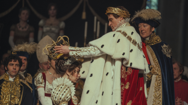 man crowns woman in NAPOLEON