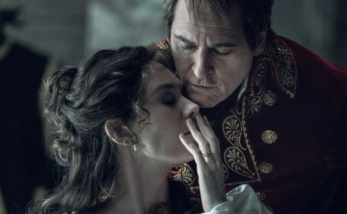 “Napoleon” gives us little sense of the who the miliary genius was. Vanessa Kirby as Josephine and Joaquin Phoenix and Napoleon. (Columbia Pictures)