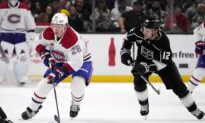 Moore Scores 2 Goals, Copley Gets Shutout, Kings Rout Canadiens 4–0 for Their 5th Straight Win