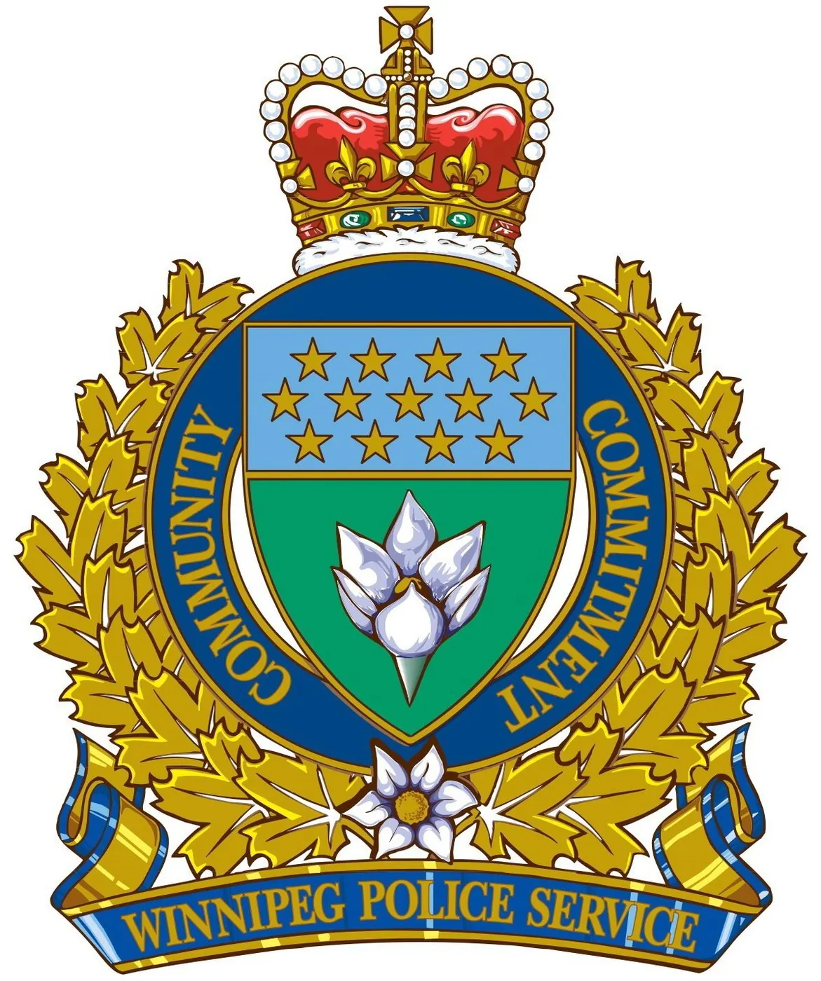 The Winnipeg Police Service logo is seen in this undated handout photo. (The Canadian Press/HO, Winnipeg Police Service)
