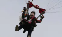 Texas Governor Skydives for First Time Alongside 106-Year-Old World War II Veteran