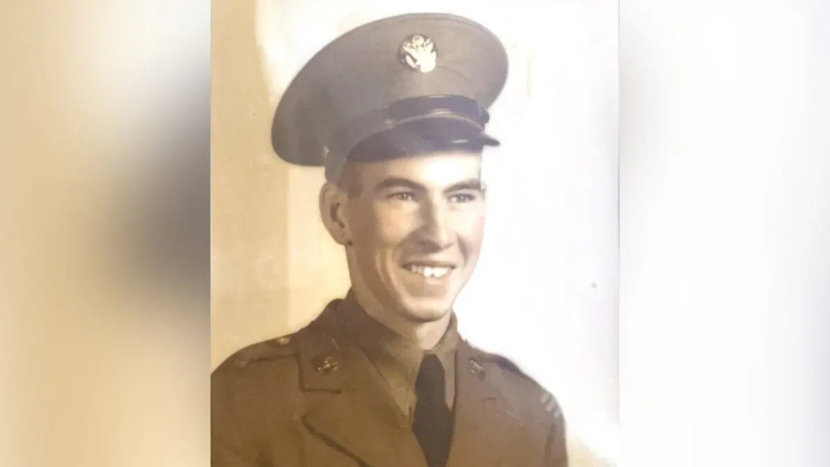 Staff Sgt. Franklin P. Hall in a file photo. (Defense POW/MIA Accounting Agency)
