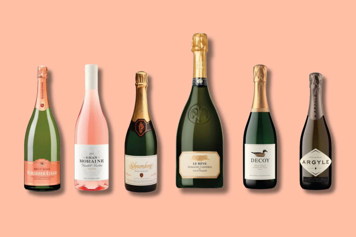 (Courtesy of Argyle Winery, Courtesy of Duckhorn Wine Company, Courtesy of Schramsberg Vineyards, Courtesy of Domaine Carneros, Courtesy of Gran Moraine, Courtesy of Roederer Estate/The Epoch Times)