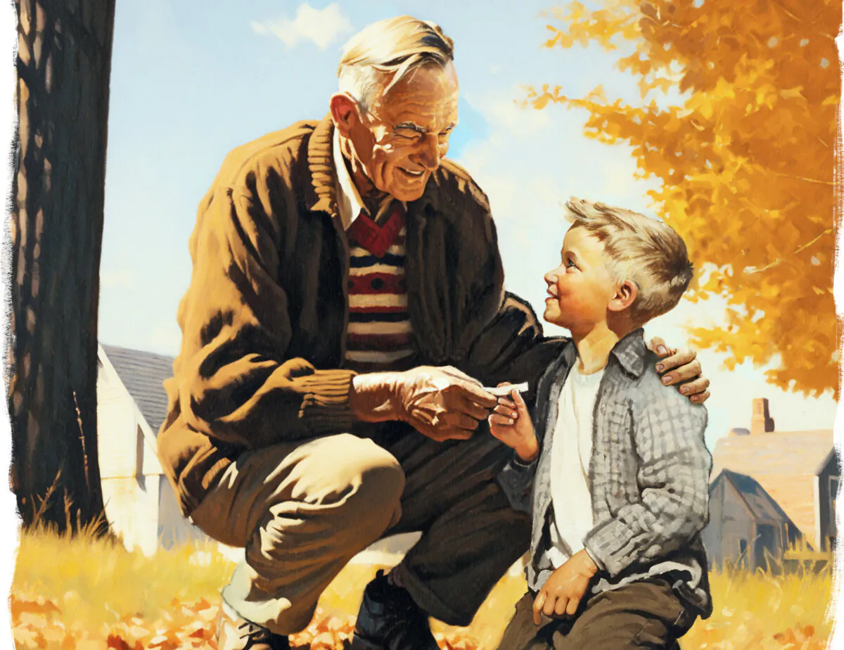 When we are young, a stick of gum might be enough to make us happy; later in life, the drive to acquire is still there—with an eye to more significant items.  (Biba Kayewich)