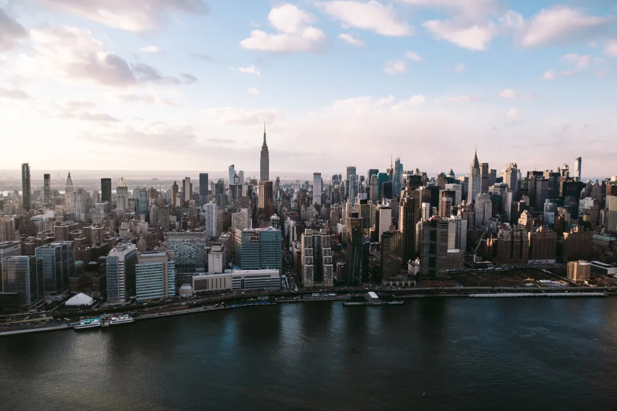 An aerial view of Manhattan in New York. (Thomas Habr/Unsplash.com)