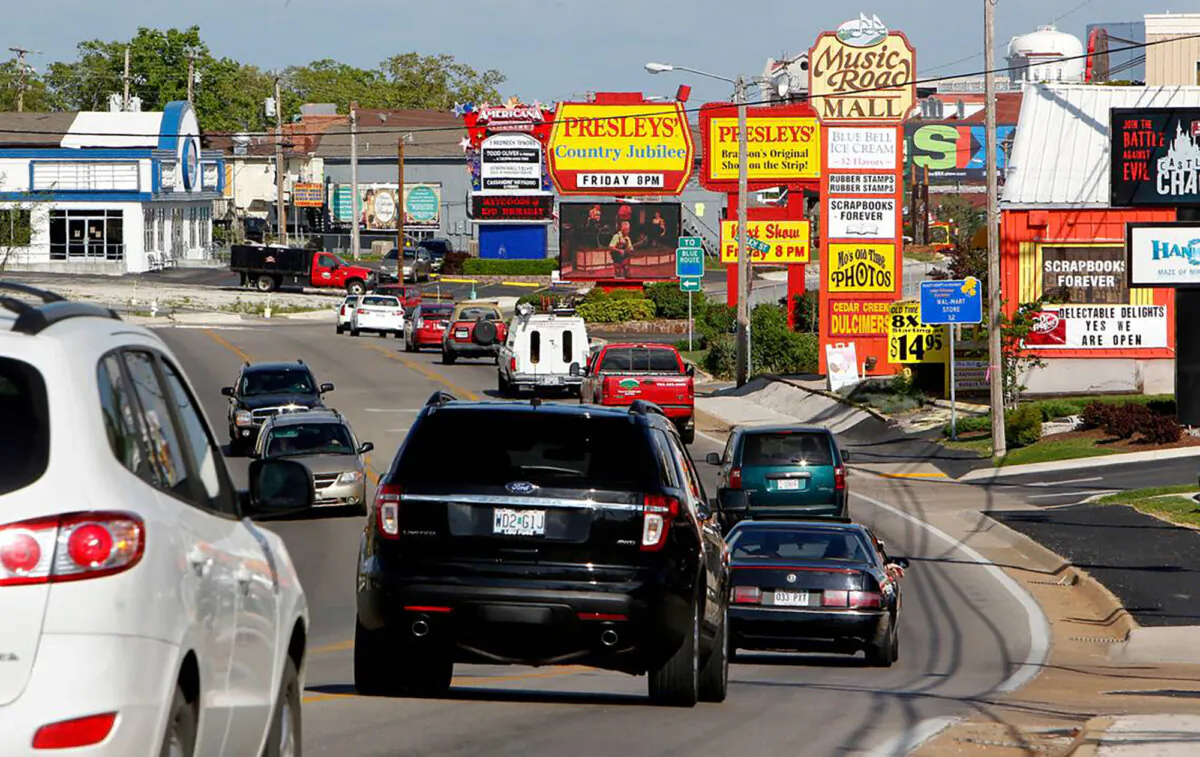 Branson, Missouri, where tourist attractions are plentiful and pocketbook-friendly. (Kansas City Star/TNS)