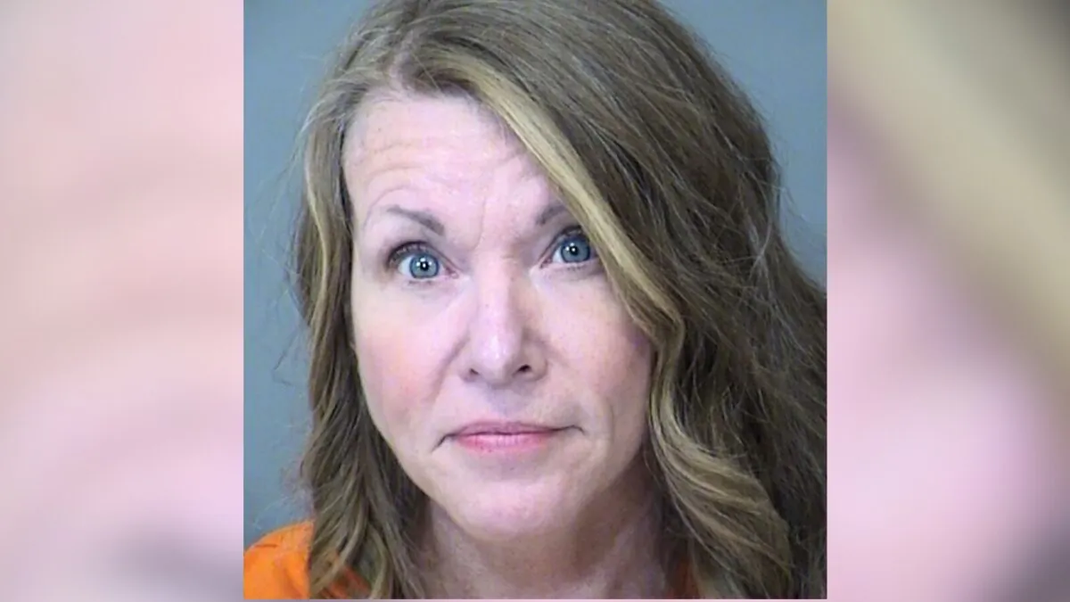 Lori Vallow Daybell is seen in her new mugshot following her extradition to Arizona.
(Maricopa County Sheriff's Office)