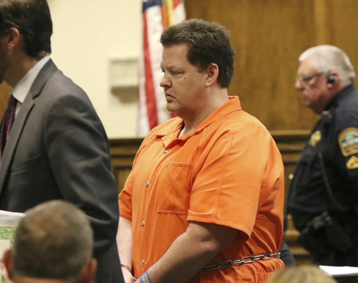 Todd Kohlhepp appears in court in Spartanburg, S.C., on May 26, 2017. (John Byrum/Spartanburg Herald-Journal via AP)