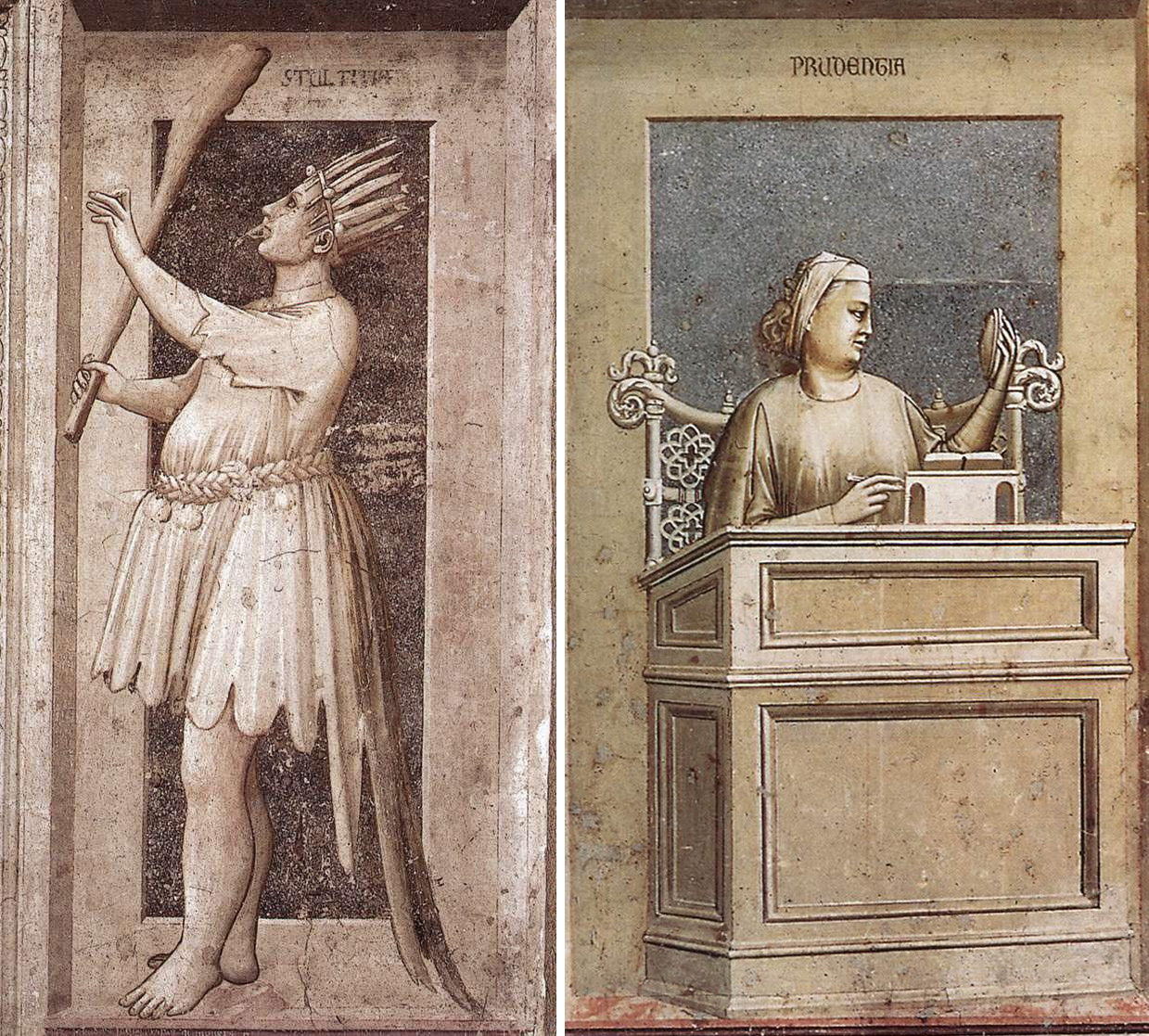 Folly and its antidote: Prudence. 