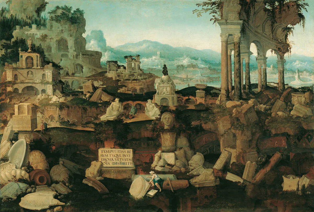 "Time Destroyer of All Things," 1536, by Herman Posthumus. (Public Domain)