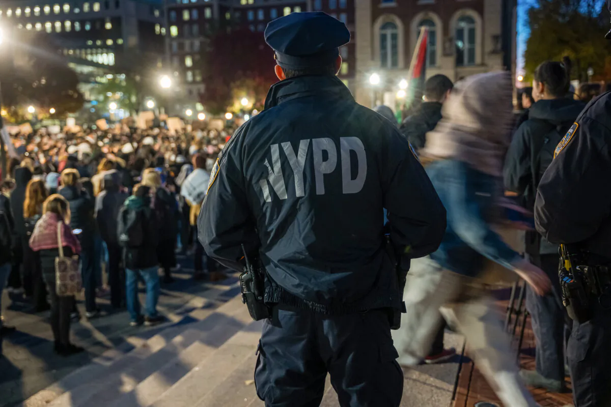 Pro-Palestine protesters in the streets of New York City on Oct. 30, 2023. (Spencer Platt/Getty Images)