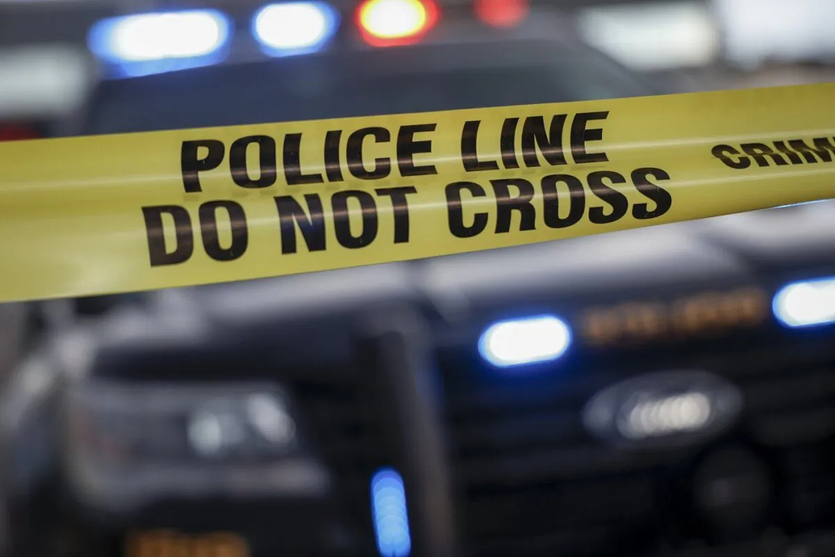 Calgary Police Service attend a scene in Calgary on Oct. 18, 2023. (The Canadian Press/Jeff McIntosh)