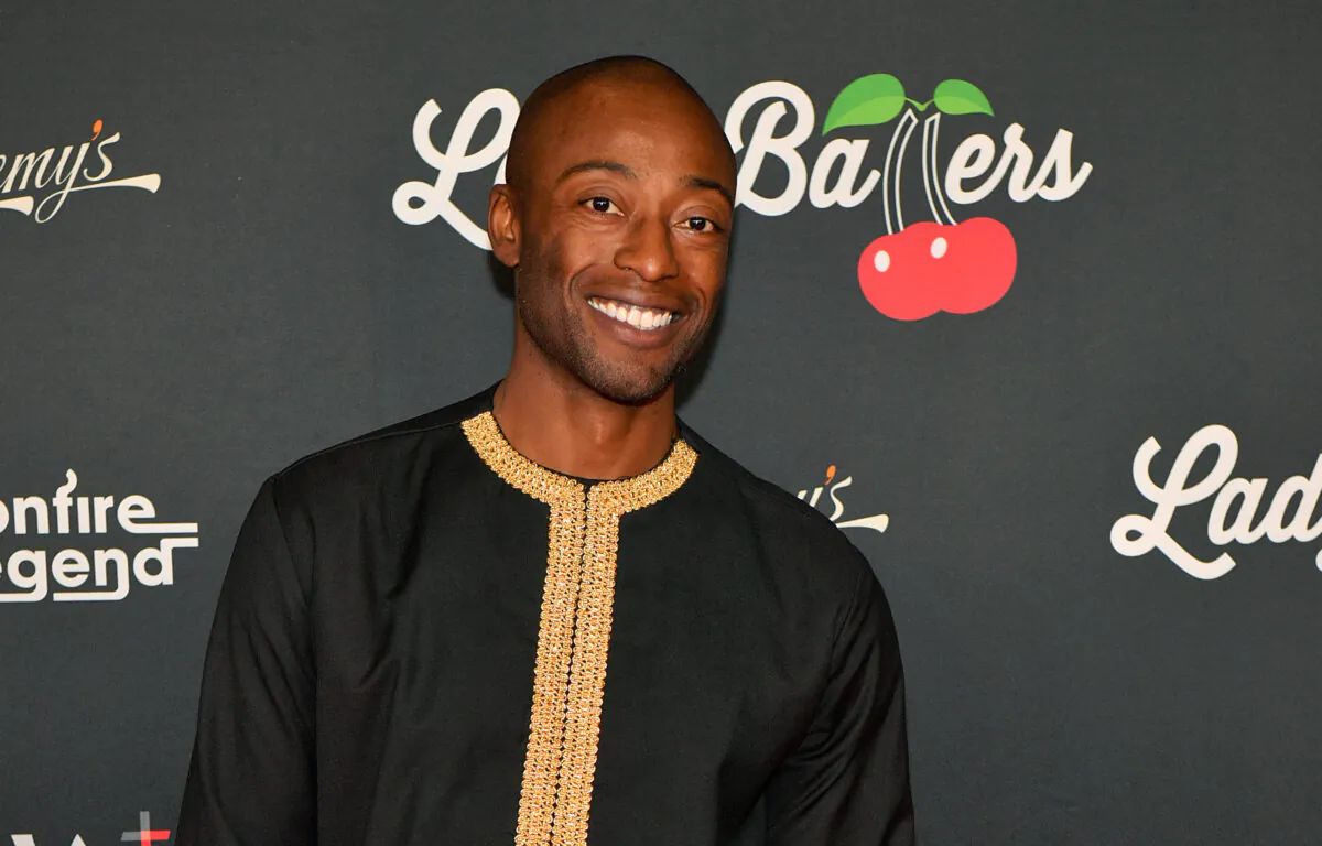 Siaka Massaquoi attends the DailyWire+ premiere of "Lady Ballers" in Nashville, Tenn., on Nov. 29, 2023. (Jason Davis/Getty Images for Bentkey Ventures)