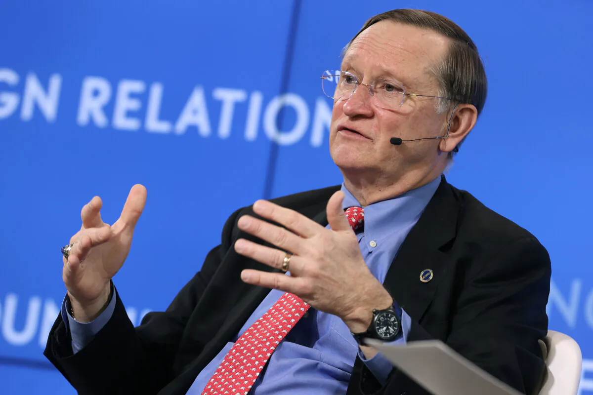 Health and Human Services Assistant Secretary for Preparedness and Response Dr. Robert Kadlec participates in a discussion on biosecurity at the Council for Foreign Relations in Washington, D.C., on Feb. 18, 2020. (Chip Somodevilla/Getty Images)