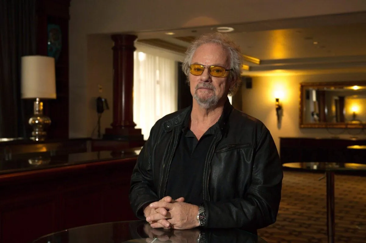 Goodwyn poses for a portrait while promoting his memoir "Just Between You and Me," in Toronto, Nov. 25, 2016. (The Canadian Press/Galit Rodan)
