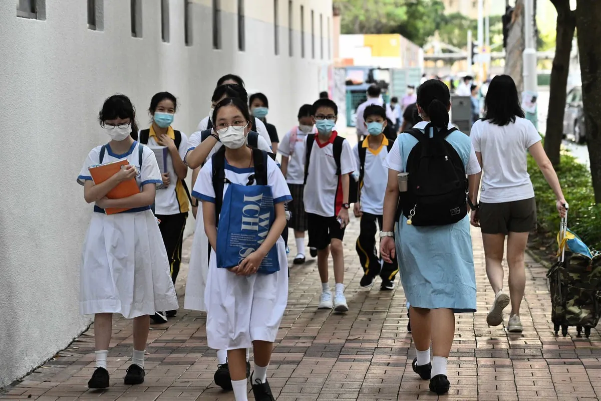 The HKJC Centre for Suicide Research and Prevention at HKU quoted police figures on Nov. 16, stating that 306 suicide cases among schoolchildren have been recorded so far in 2023, of which 37 were fatal and the rest attempted suicide. (courtesy of Information Services Department)